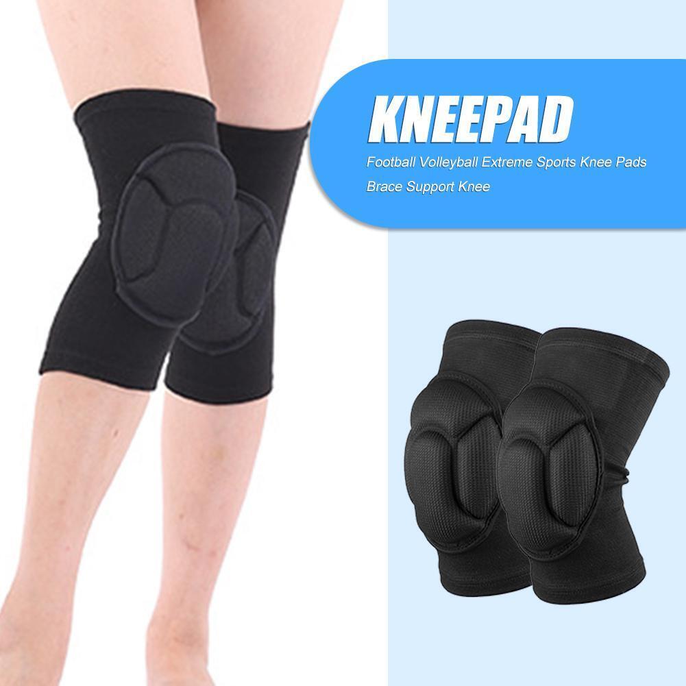 2x Sponge Volleyball Extreme Sports Knee Pad Brace Thickened Knee Protector