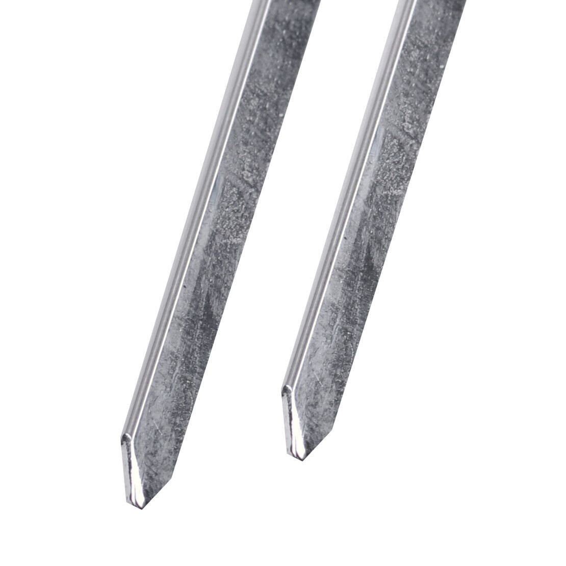 10x 15" Stainless Steel BBQ Skewers Needle Kabob Flat Skewers Sticks Party Li