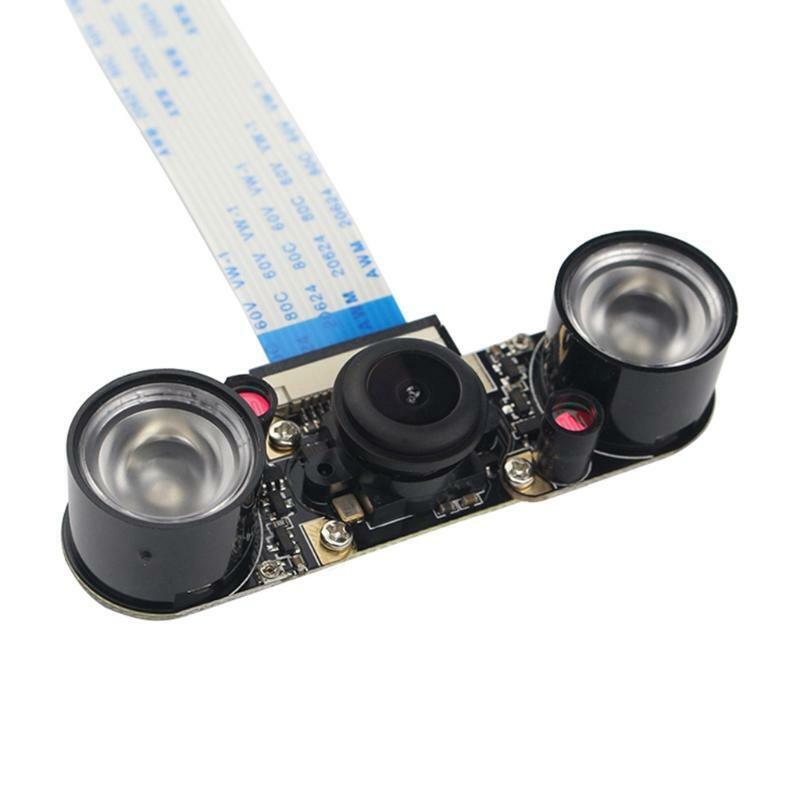 Night Vision Camera Wide130 160degree Fisheye Lens for Rasberry Pi 4B/3B