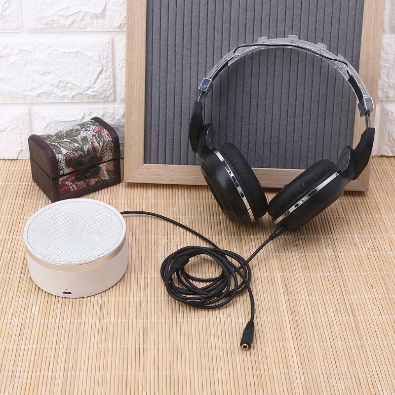 3.5mm Female to 2 Male Audio Splitter Stereo Jack Headphones Adapter Cable