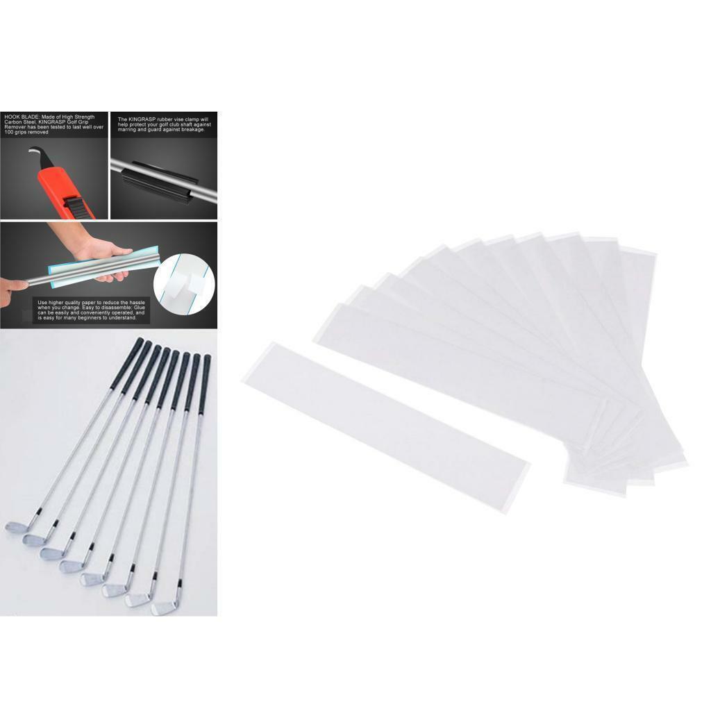 12x Golf  Adhesive Double Sided Sicker Strip Paper Putter Caring