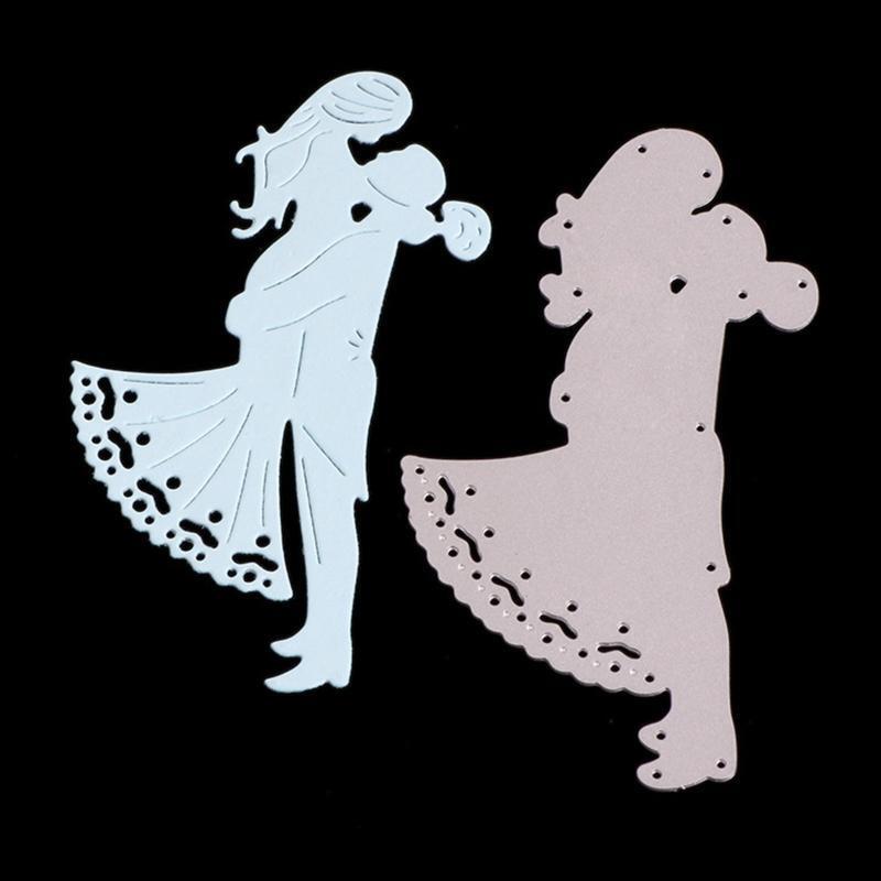 Couple Metal Cutting Dies Scrapbooking Stencil Die Cuts Card Embossing DIY Photo