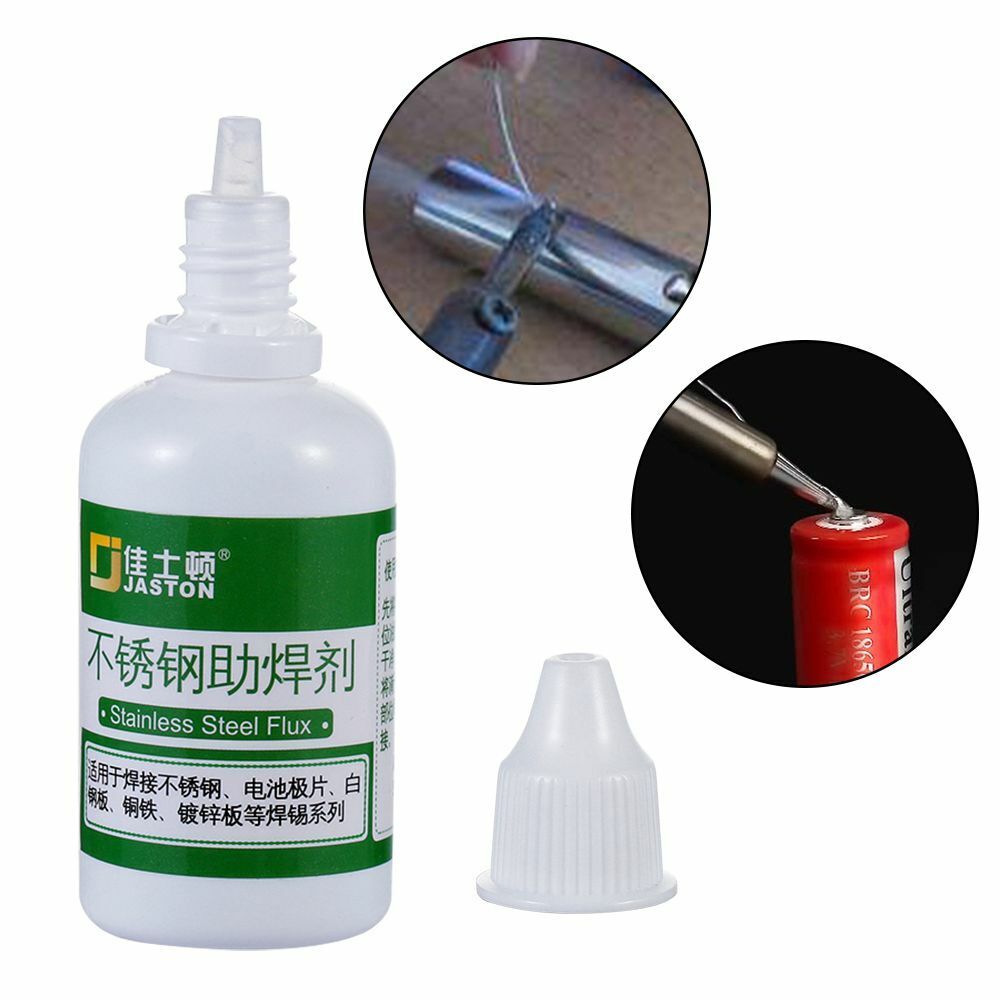Watteries Liquid Stainless Steel Soldering Agent Metal Welding No-clean Flux