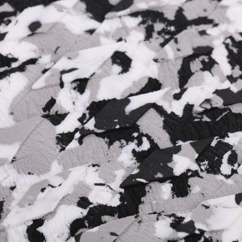 3 PIECES SURFBOARD TAILPAD  DECK TAIL PAD Black CAMO