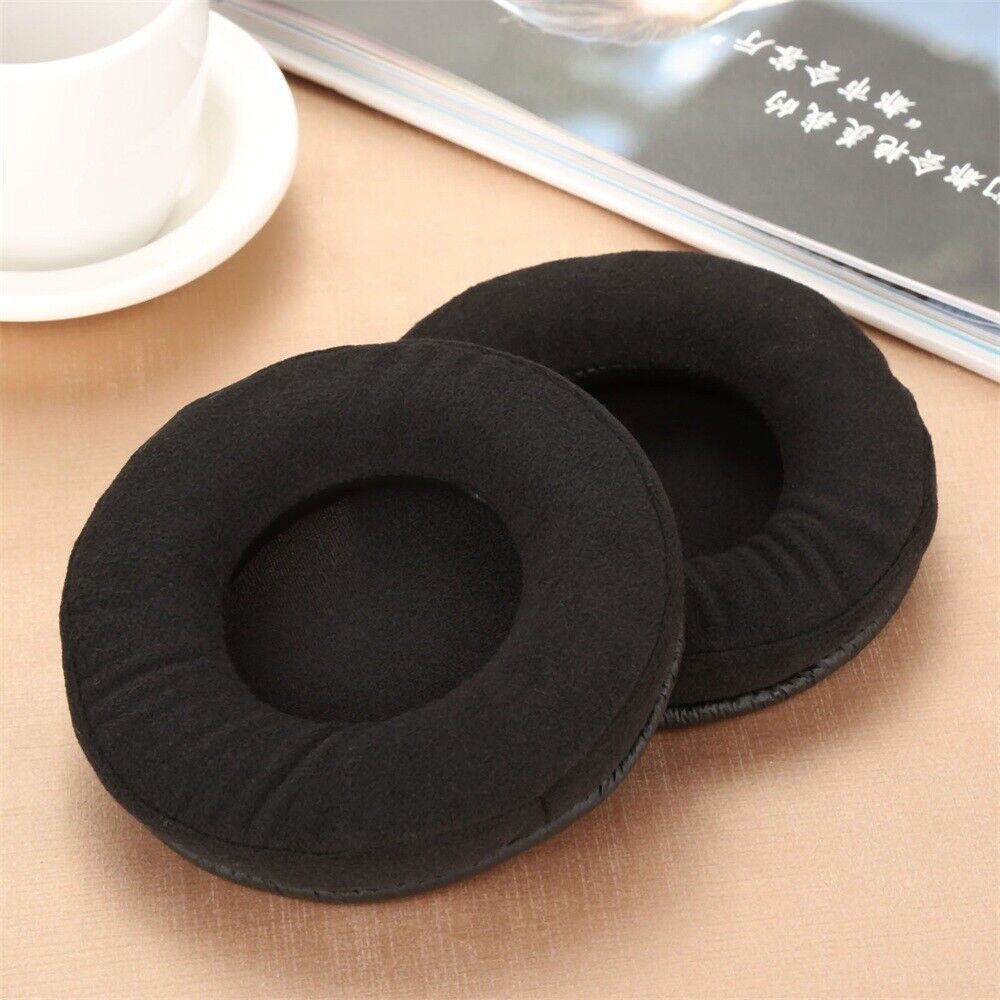 1 Pair Black Velour Earpads Cushion For ATH-AD1000X/AD2000X/AD900X/AD700X/AD500X