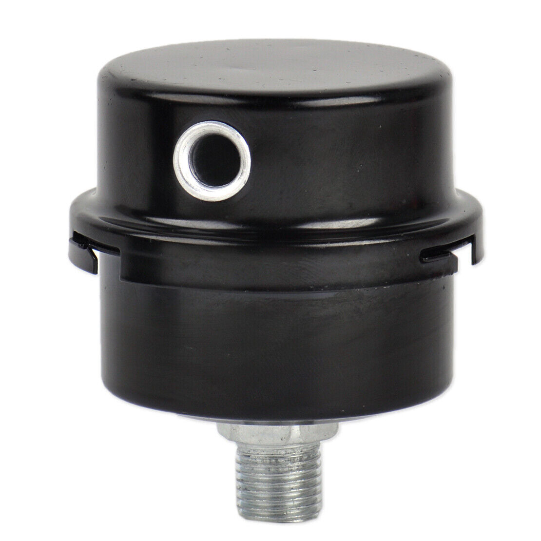 1/2" 12.5mm Thread Metal Air Compressor Intake Filter Noise Muffler Silencer Li