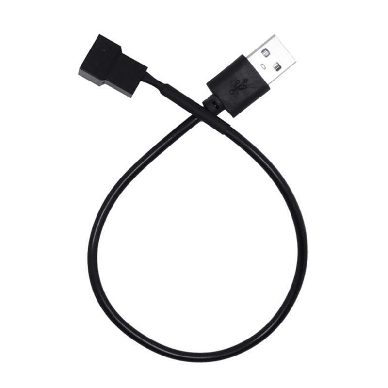4Pin Female to 5V USB Male USB Adapter Cable USB to 4 Pin Fan Power Cable