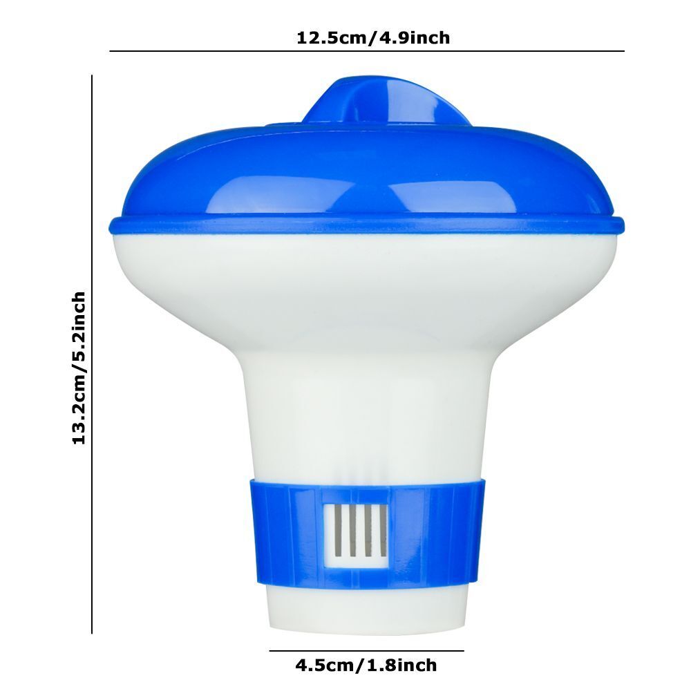 Swimming Pool Tablet Floater Chlorine Bromine Holder Chemical Dispenser