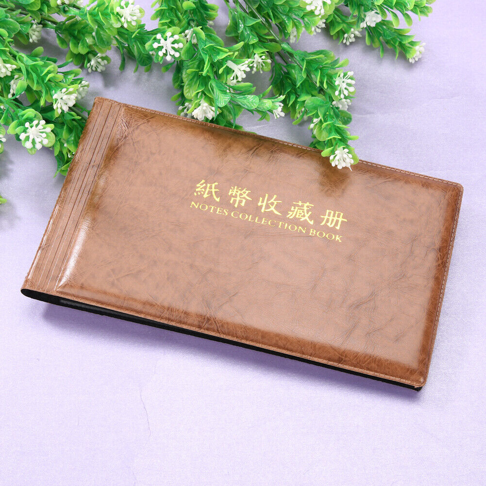 30 Paper Money Note Holders Collection Collecting Storage Pockets Album
