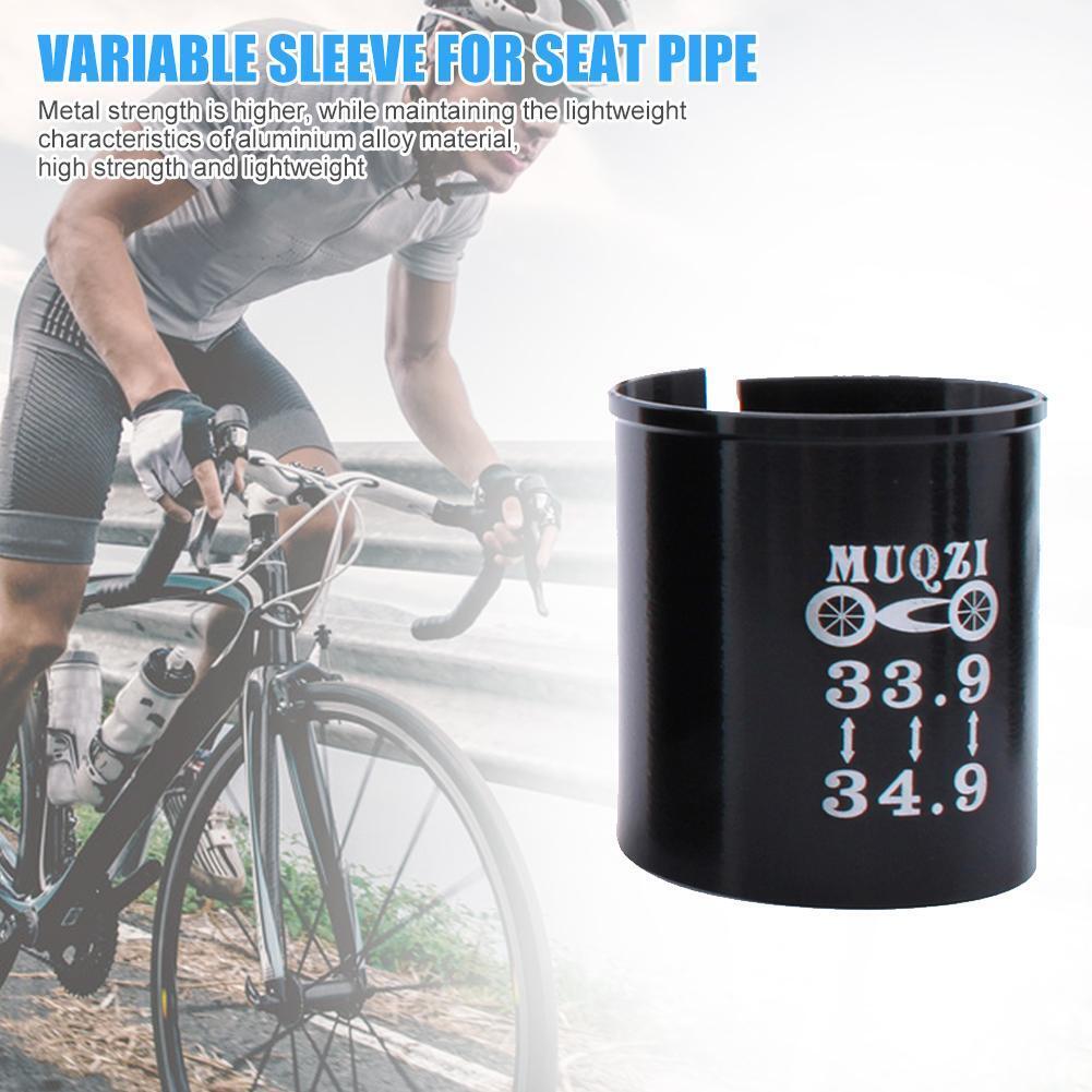 MTB Road Bike Seat Tube Aluminum Seatpost Reducing Sleeve (33.9-34.9mm)