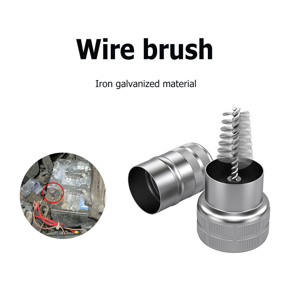 Auto Battery Brush Wash Cleaning Tools Car Batteries Post Terminal Cleaner