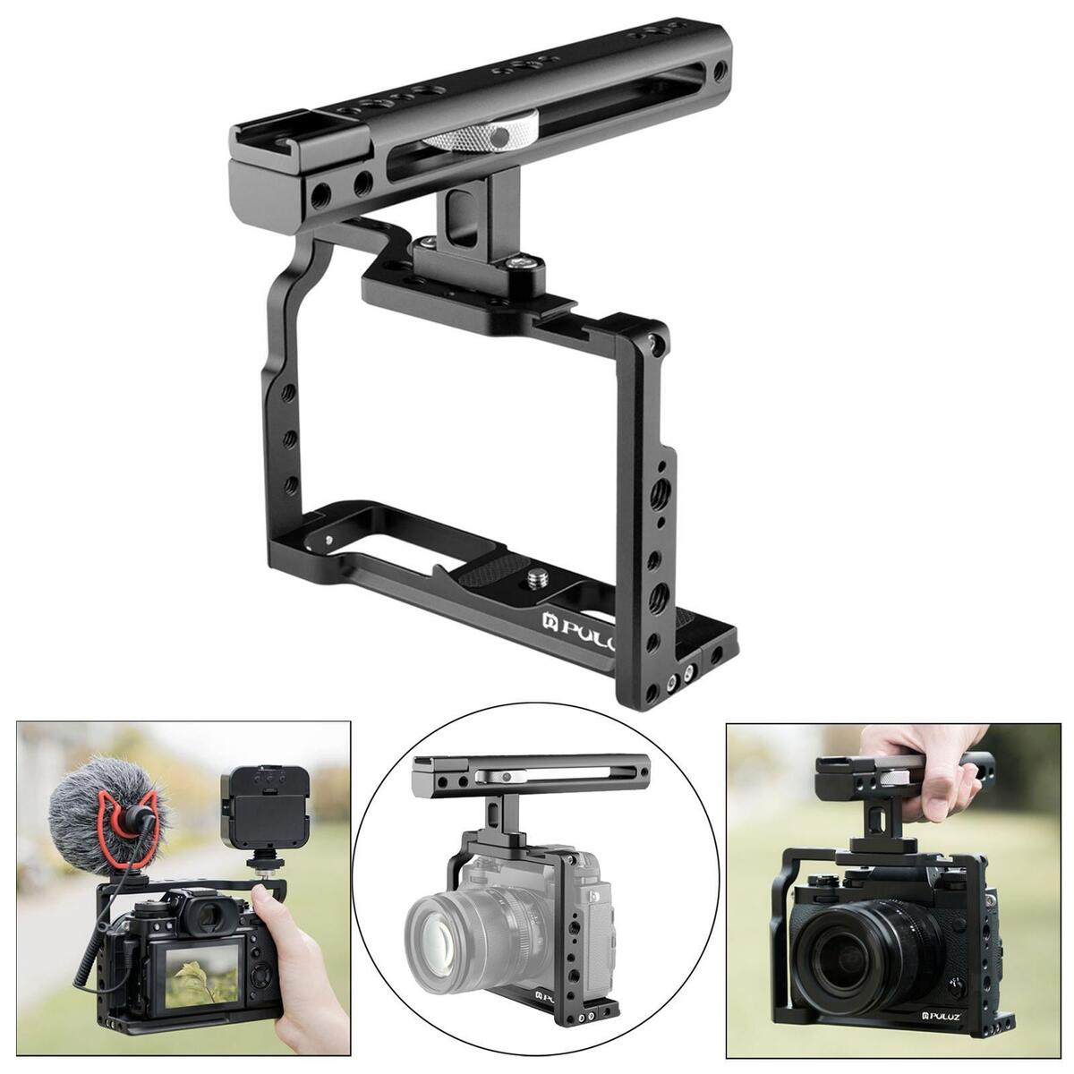 Camera Cage for XT2 XT3 Rig Stabilizer Movie Shooting Quick Release