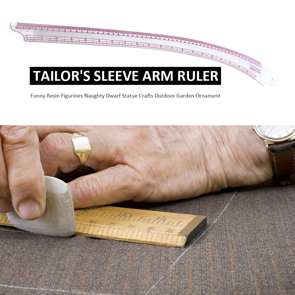 Plastic Tailor Curve Measuring Ruler Sleeve Arm French Curve Sewing Ruler
