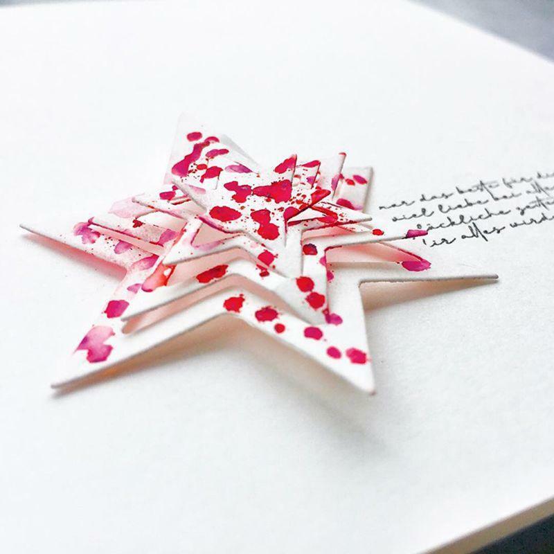 Stars Metal Cutting Dies Stencil Scrapbooking DIY Album paper Card Embossing