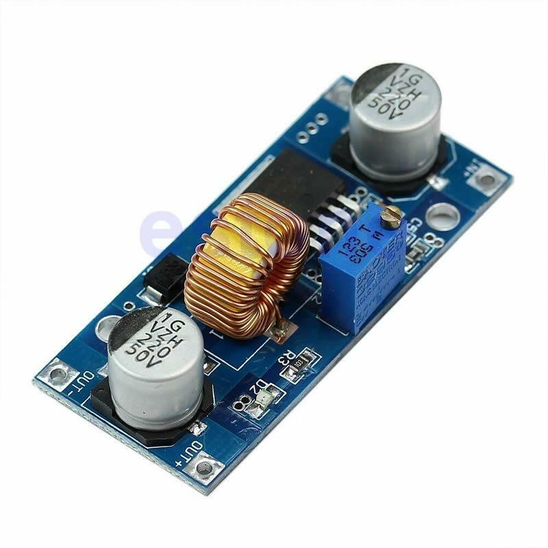 Step Down Power Supply Module 24V 12V 9V 5VDC to DC 4V-38V to 1.25V-36V 5A