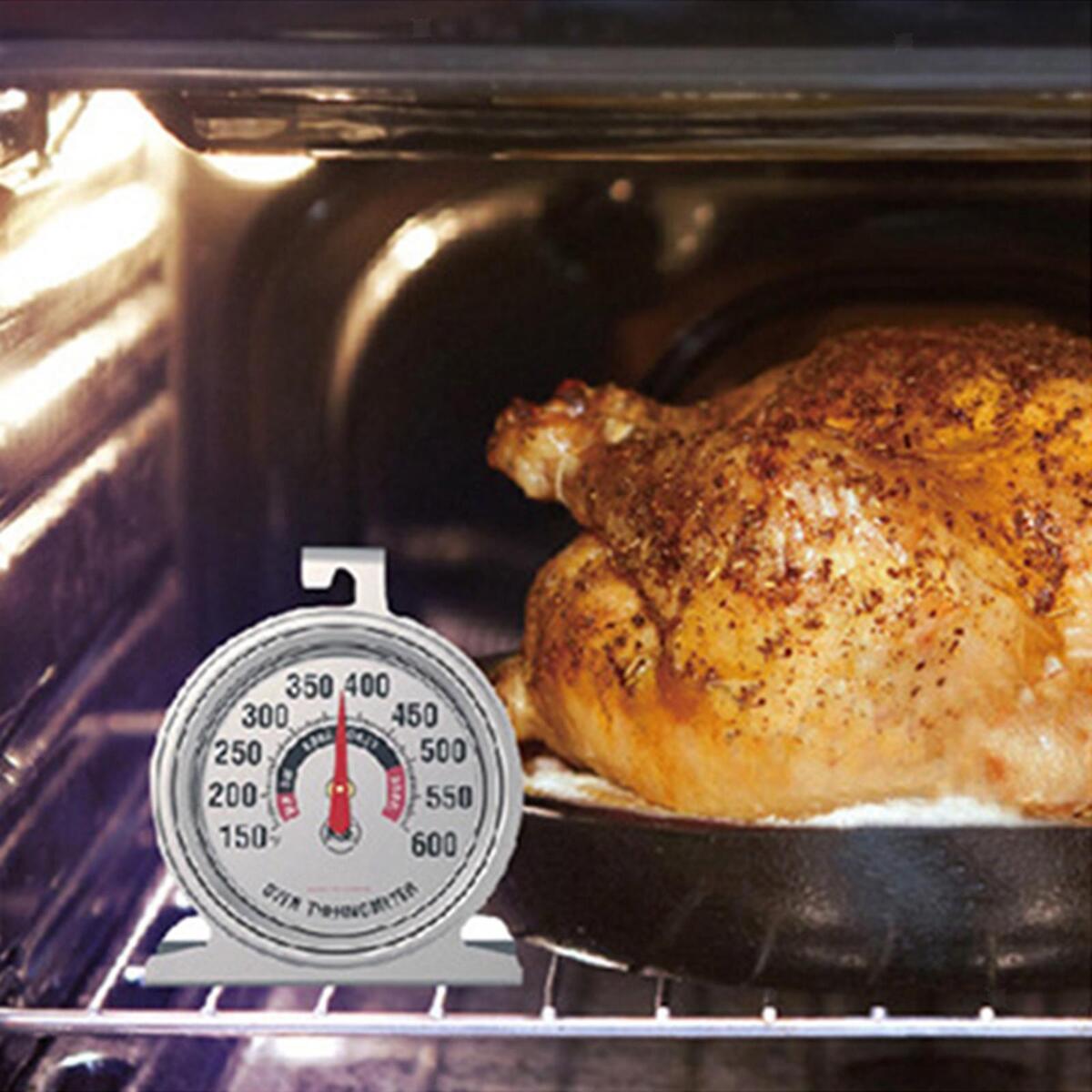Oven Thermometer Grill/Smoker Thermometer Easy to Read 150-600°F for Home
