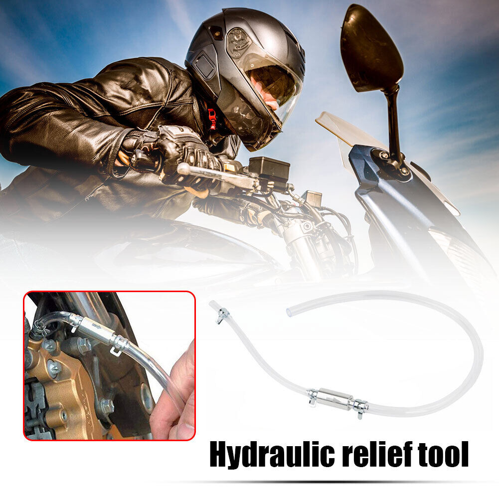 Hydraulic Clutch Brake Bleeder Hose One Way Valve Tube Bleeding Tool Kit