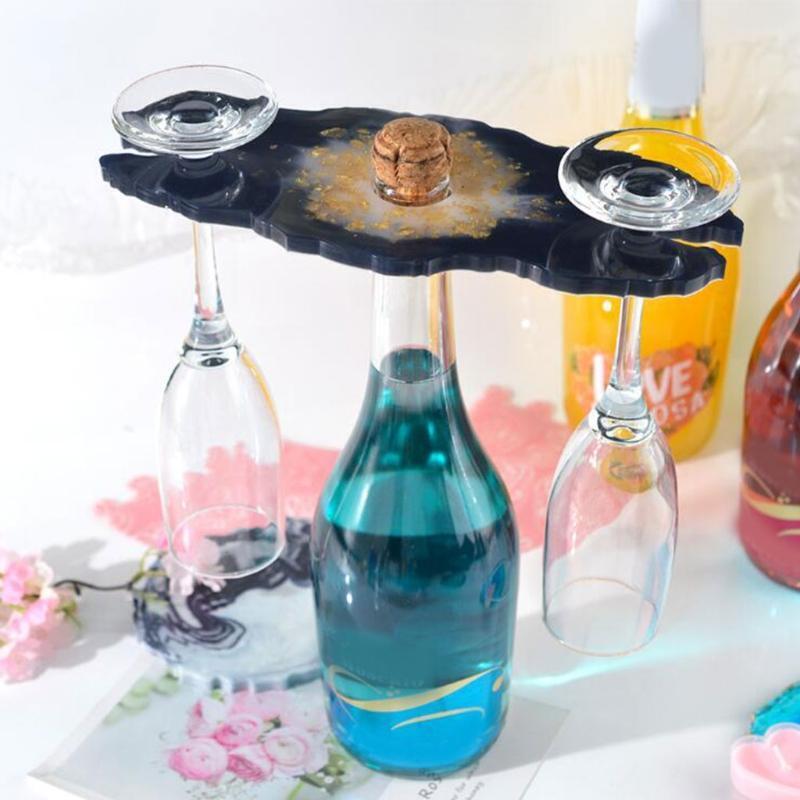 DIY Art Crafts Cup Mat Wine Plate Silicone Mold Handmade Decoration Coaster Mold