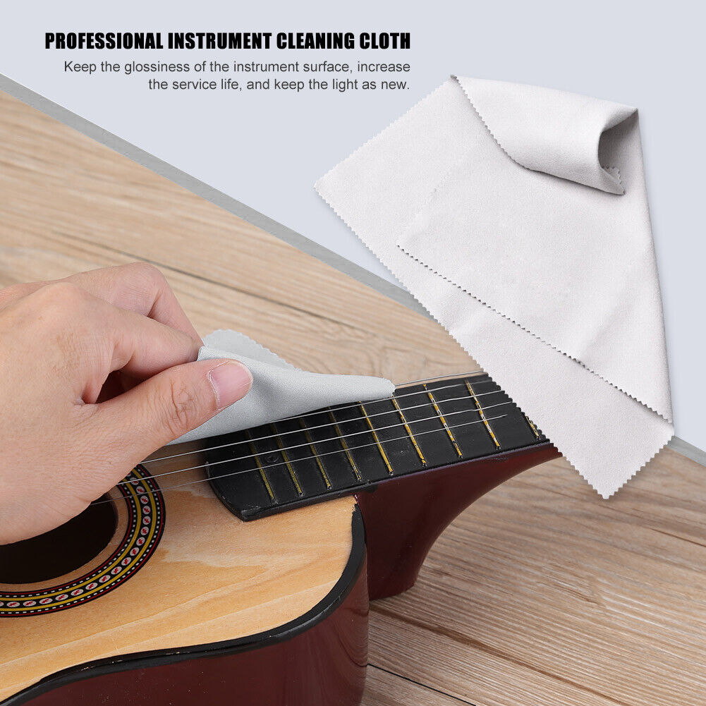 Guitar Cleaning Polishing Polish Cloth for Piano Violin Musical Instrument