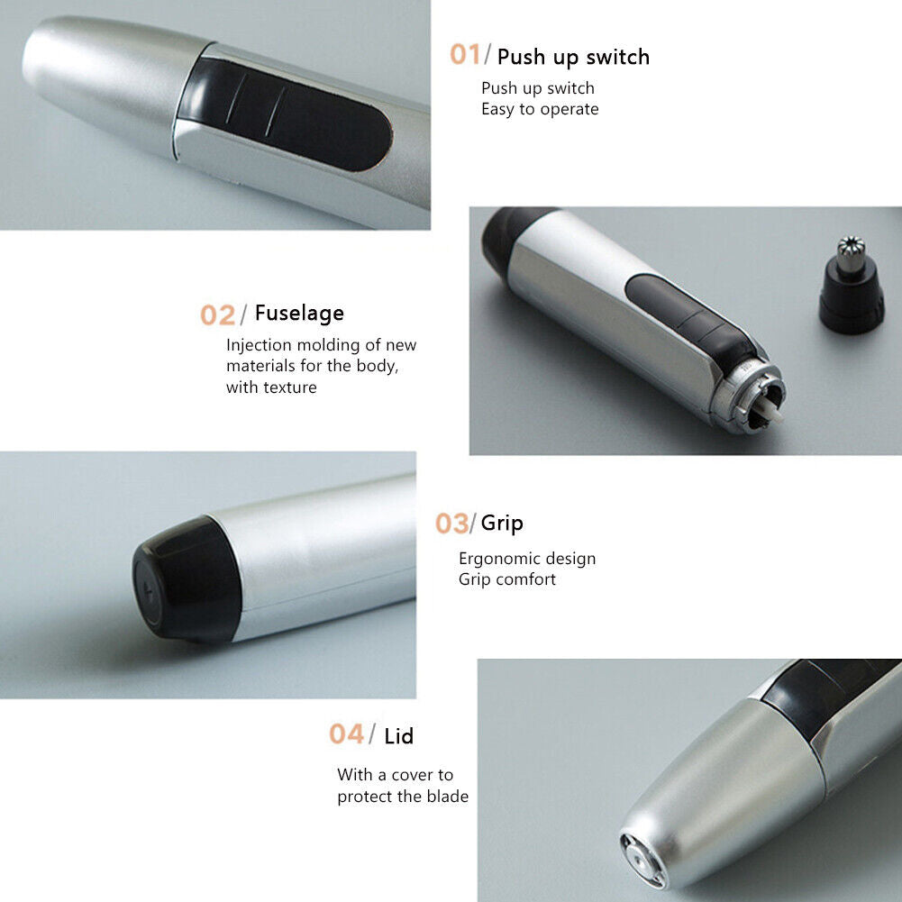 Portable Electric Ear Nose Neck Eyebrow Trimmer Hair Removal Shaver (102)