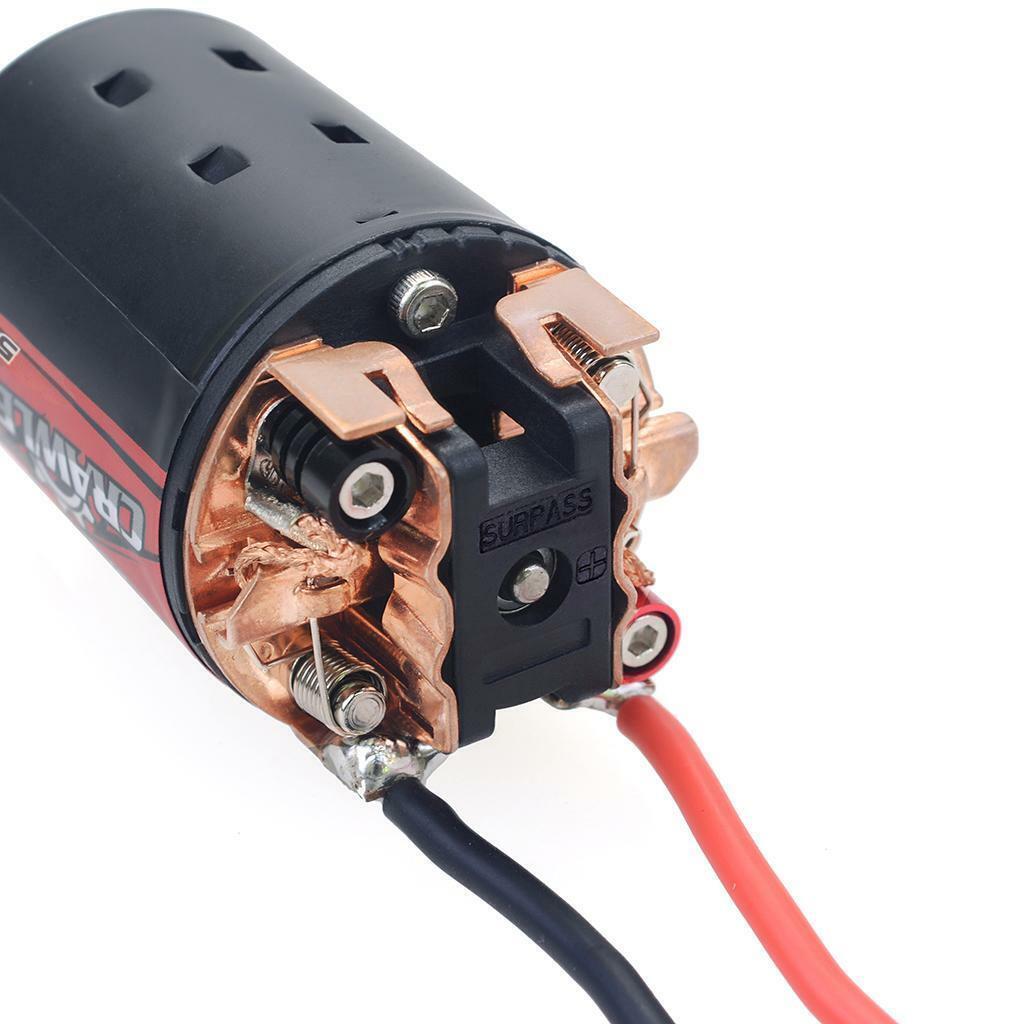 7.4 2S Lipo 5-Slot 12T 550 Brushed Motor :10 Scale RC Crawler Car