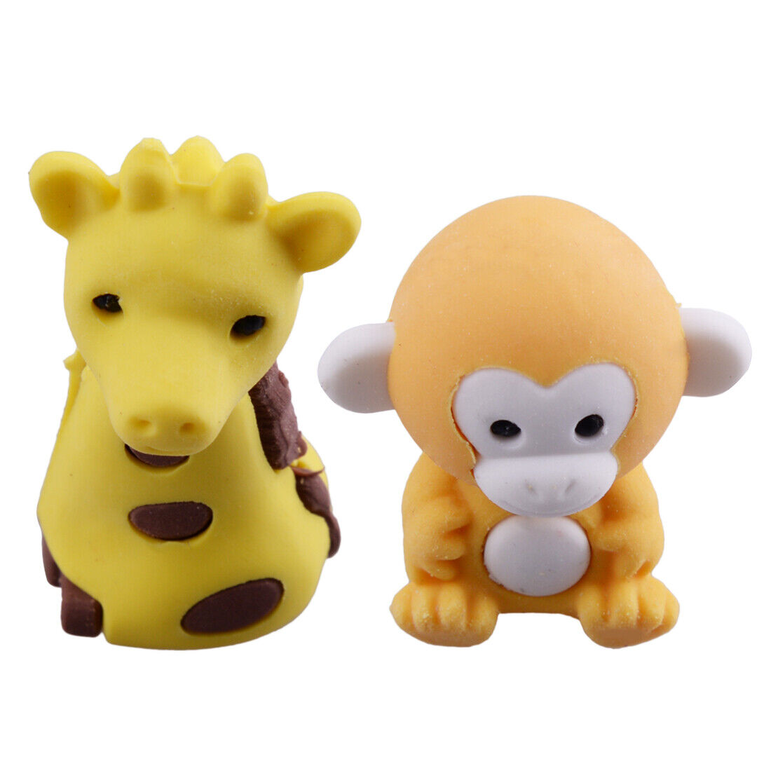 20Pcs Cute Animal Rubber Eraser Set Stationery Creative Novelty Children Gift Li