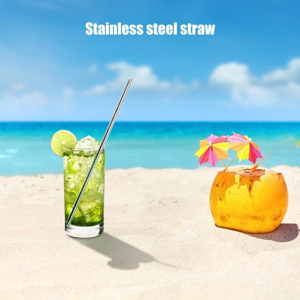 8pcs Portable Stainless Steel Tableware Dinnerware Travel Camp Cutlery (C)