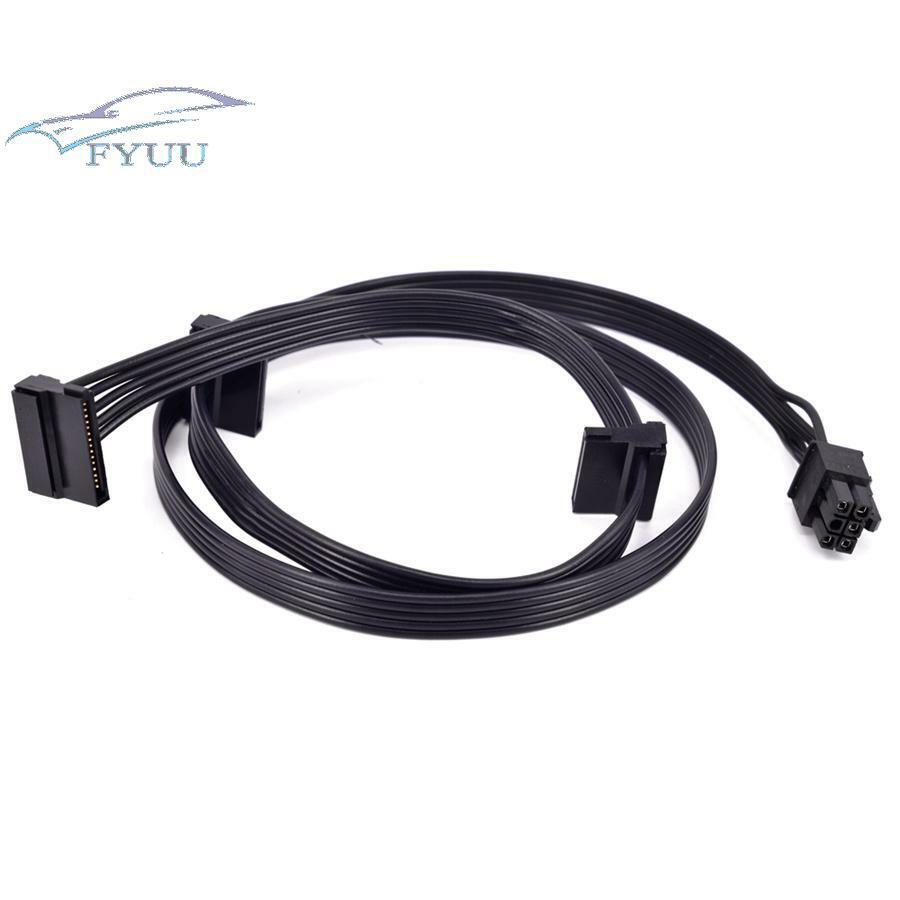 PCI-e 6pin to 3 SATA Power Supply Cable For CORSAIR HXi Series HX1200i HX1000i