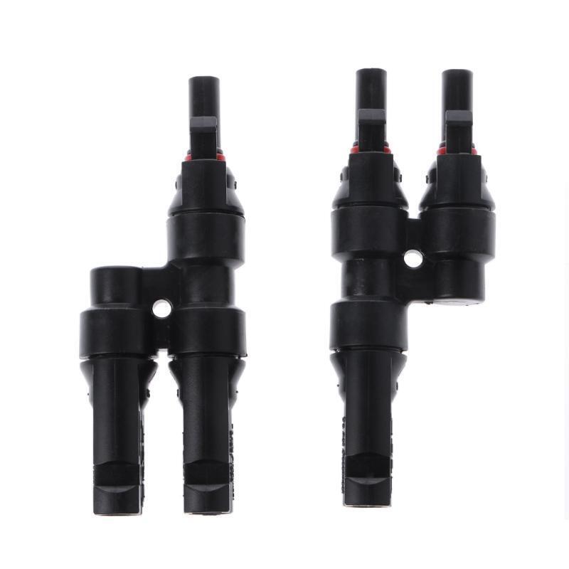 1 Pair Branch Connectors Solar Y Connector MMF + FFM