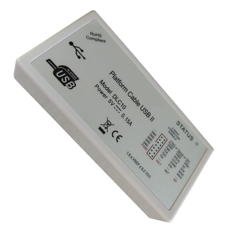 DC 5V DLC10 Platform Cable USB Supports All Xilinx Device Jtag SPI Downloader