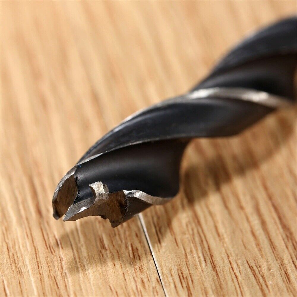 7Pcs 4mm-12mm Wood Working Twist Drill Bits Boring Extra Long Drill Rotary Tool