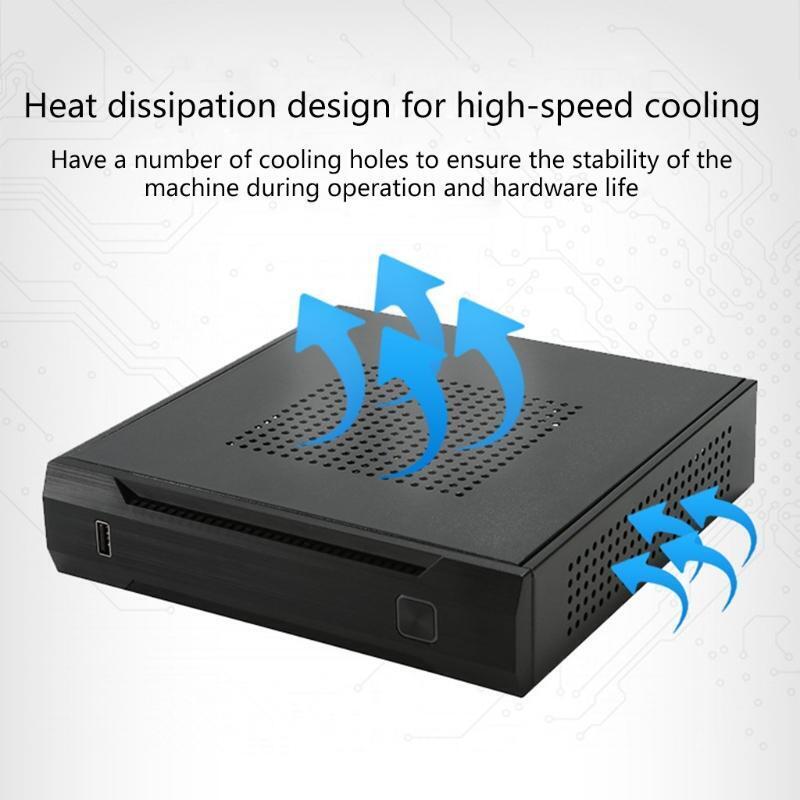 Small Micro host Chassis HTPC Computer Case Industrial Control Computer case