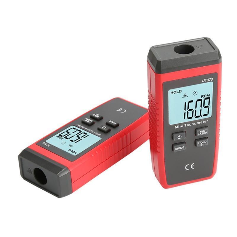 High Precision La-ser Photo Tachometer Digital Tachometer w/  Data Hold Function