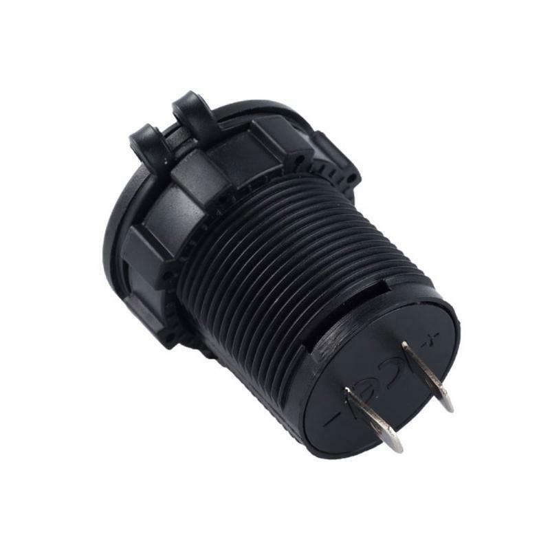 5V 2.1A Waterproof Dual USB Boat Motorcycle Car Charger Power Adapter Socket
