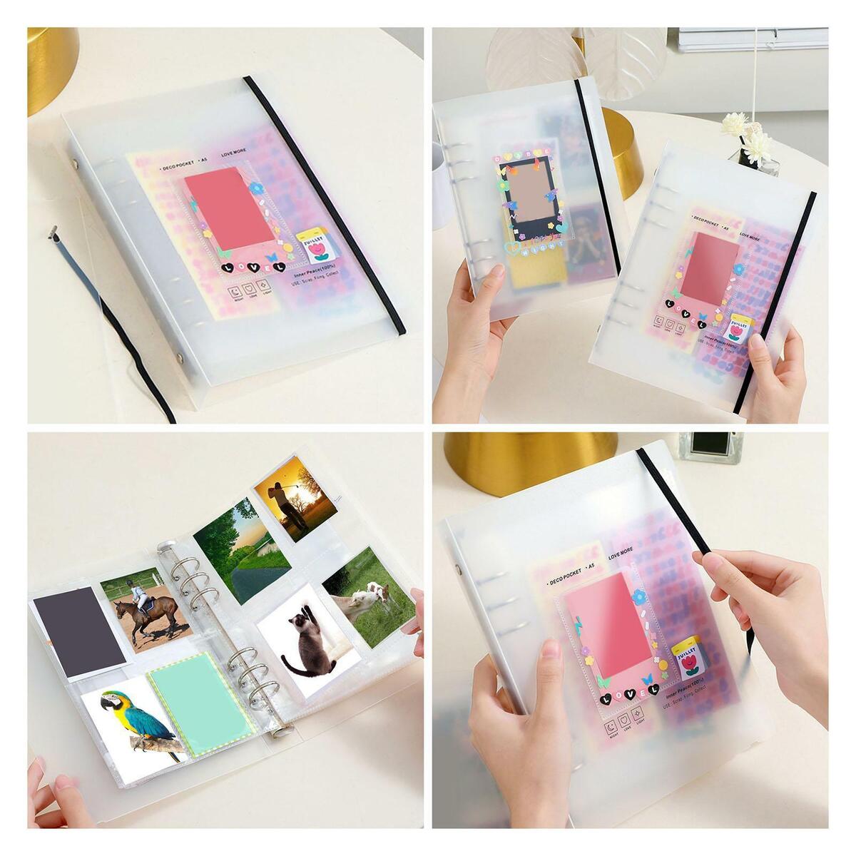3 inch  Binder Collect Photo Album for  Girl  Chasing