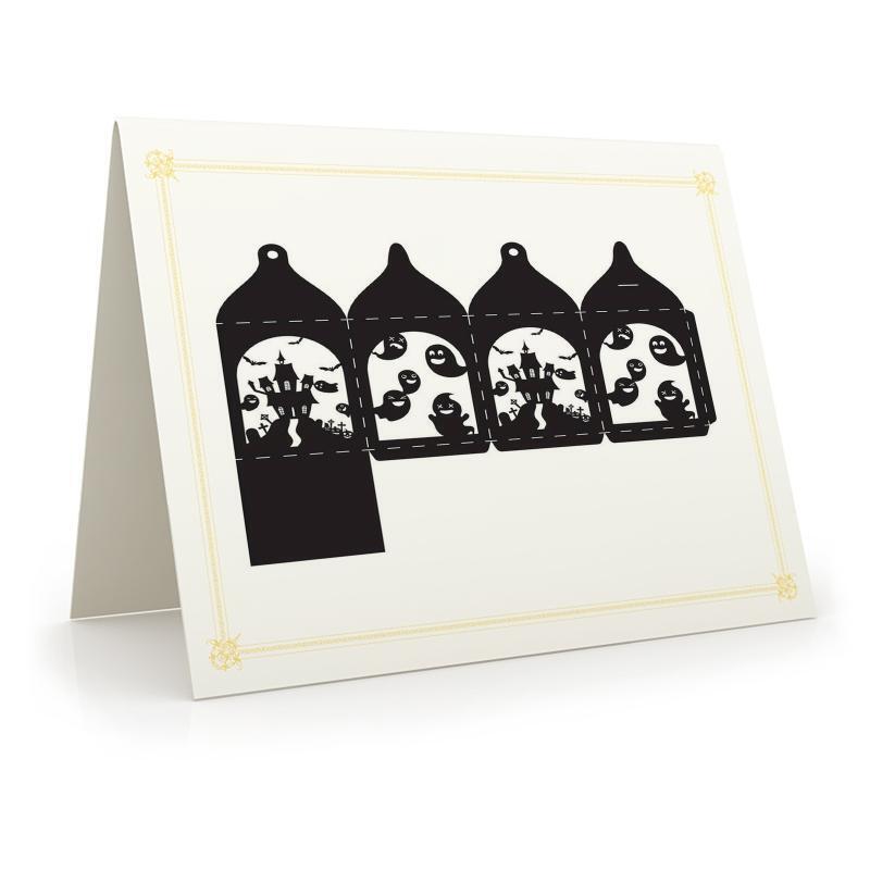 Ghost Gift Box Cutting Dies Photo Album Decoration Accessories DIY Crafts