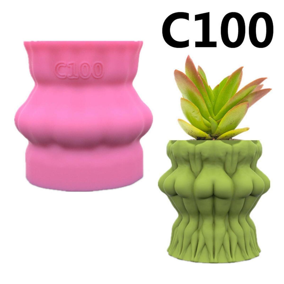 Silicone  Body Flower Pot  Tools for  or Family Gifts