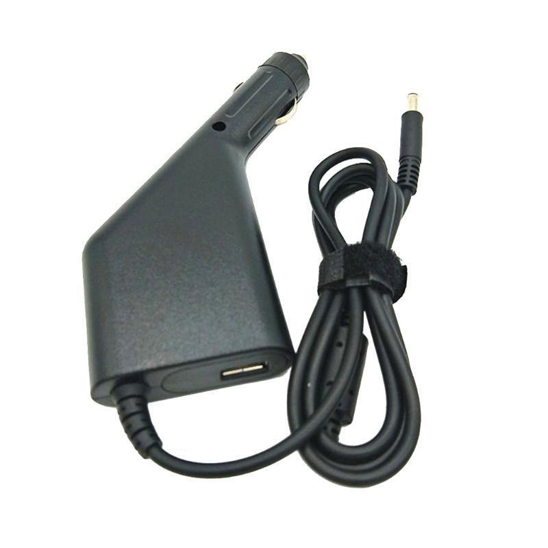 Portable Laptop Car DC Adapter Charger for Business Travelers 19.5V 4.62A 90W
