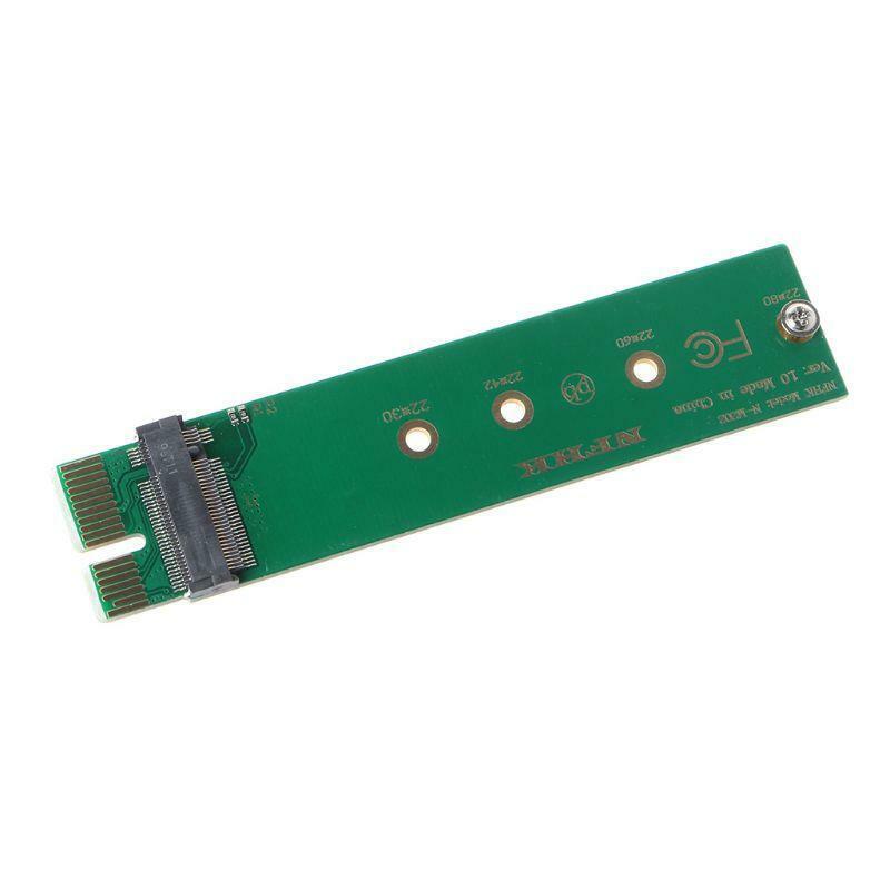 PCI-E 3.0 1x to NGFF M-key M.2 NVME AHCI SSD Adapter Card for XP941 SM951 PM951
