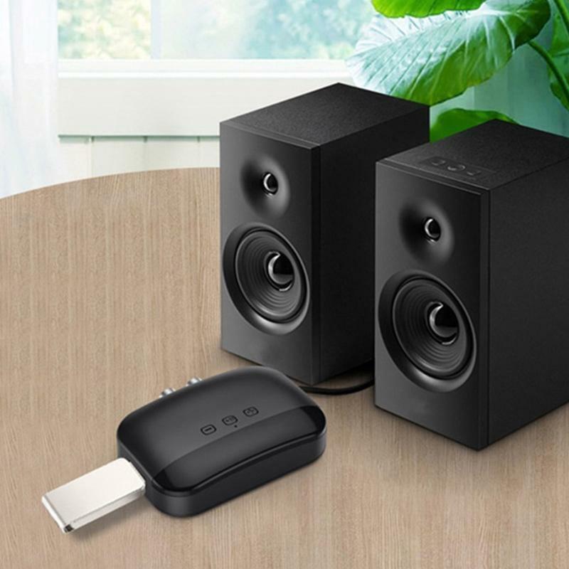Wireless Audio Receiver Car Music Phones Dual Audio Output 3.5+2 Audio TF U Disk