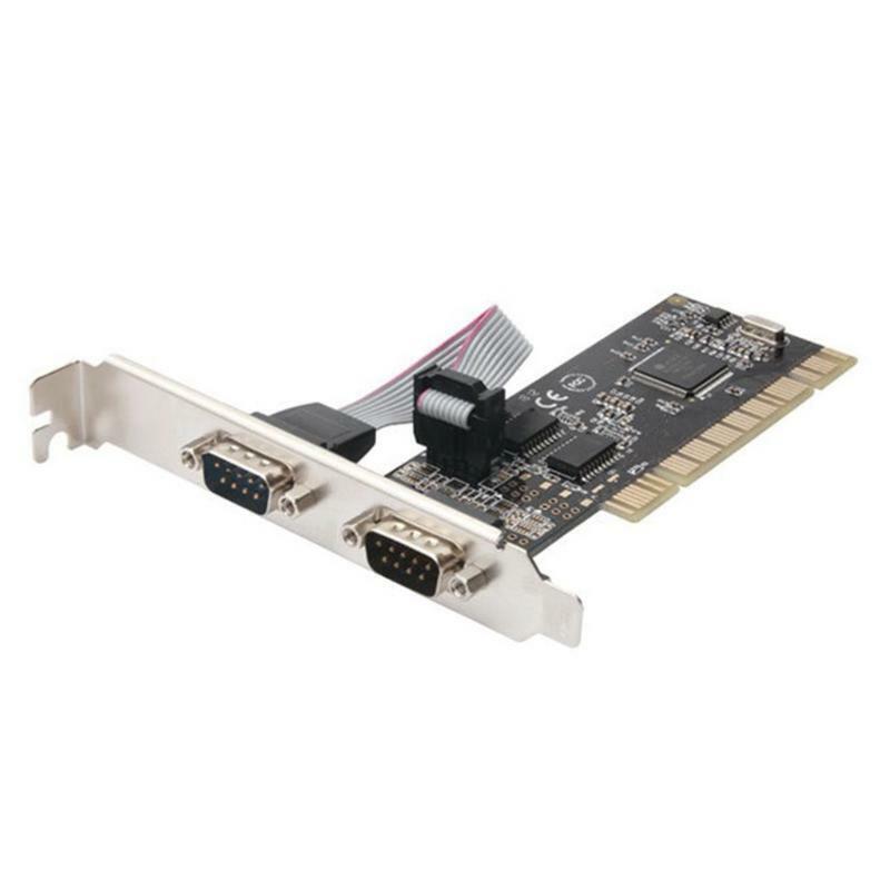 PCI Express Card Adapter Converter RS232 Serial Port Expansion Card for Computer