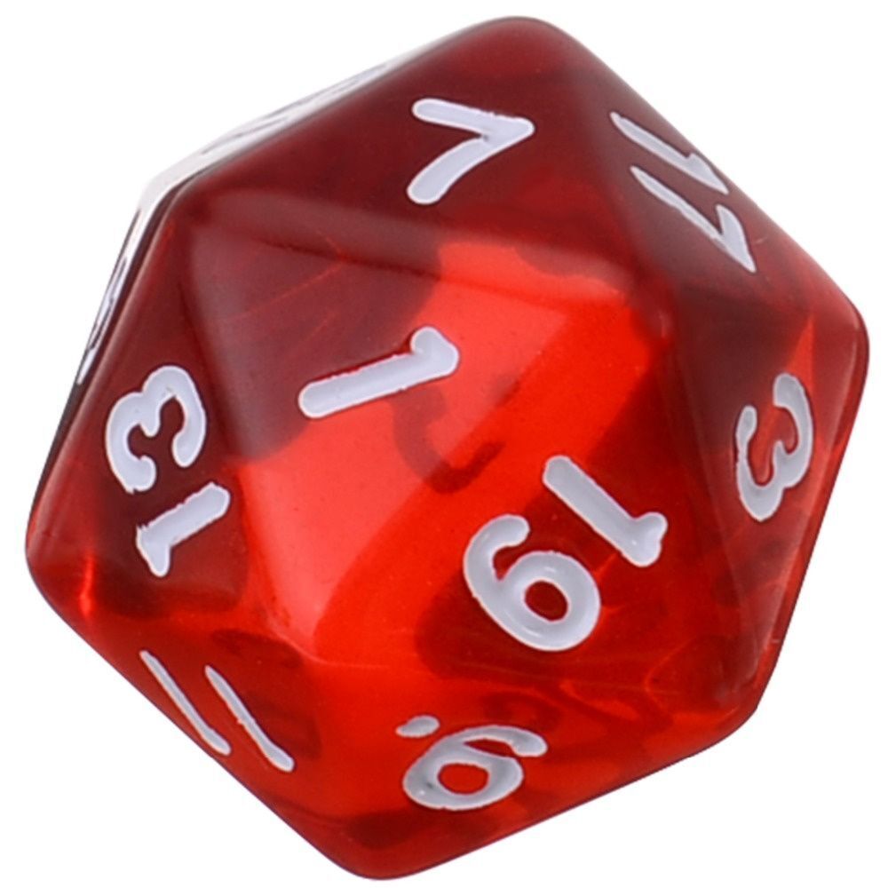 12Pcs For TRPG DND Glitter D20 Party Dices Game Accessory Dice Set Iidescent