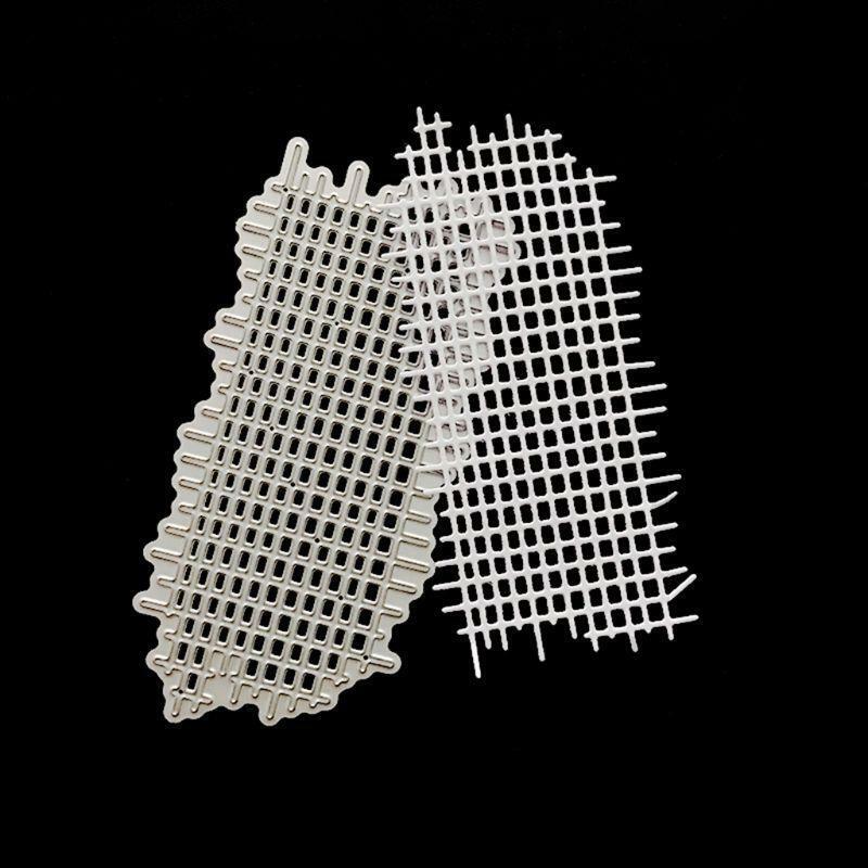 Grid Metal Cutting Dies Stencil DIY Scrapbooking photo Album Card Embossing