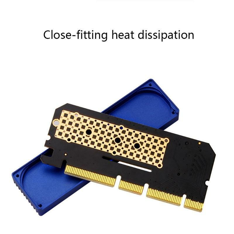 M.2 PCIE 3.0 X4 to NVME Expansion Card M2 SSD To PCI-E Plate Converter Adapter