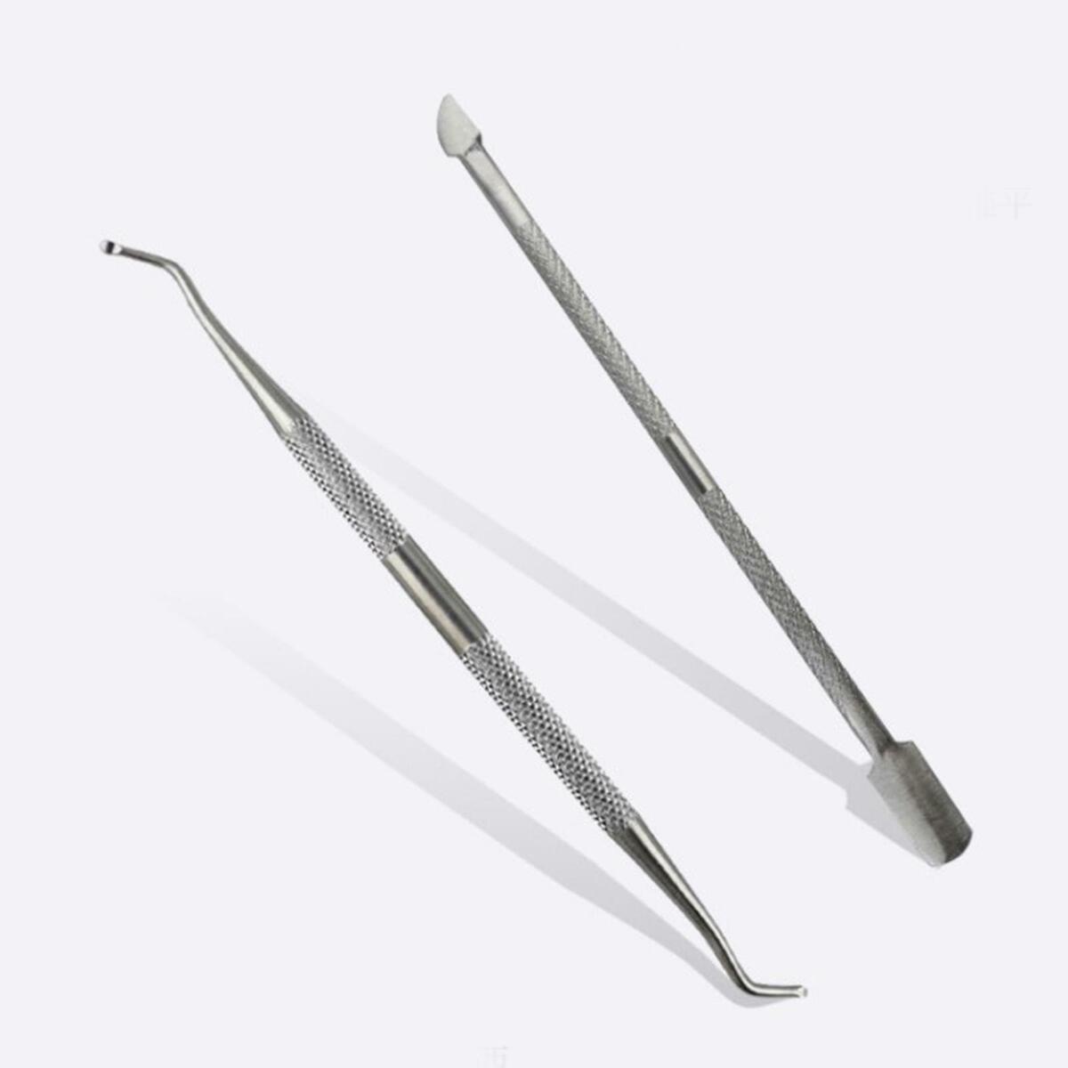 23Pcs/Set Manicure Foot Pedicure Kit Foot Scrubber Stainless Steel
