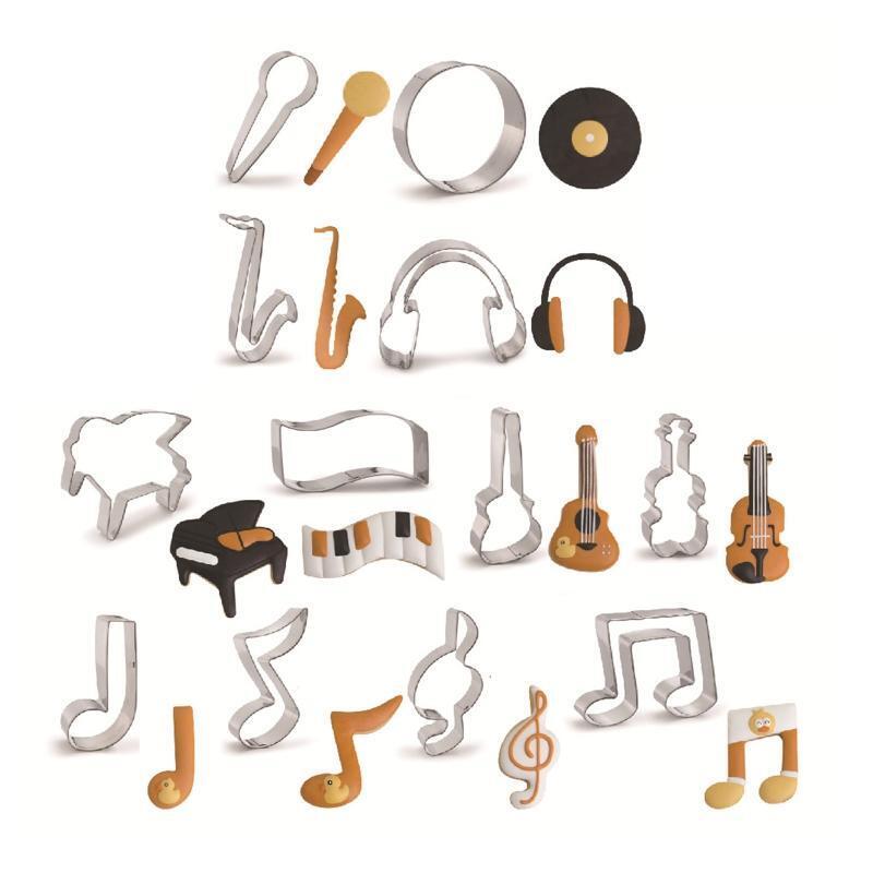 Set of 12 Stainless Steel Cookie Cutter Biscuit Mould Cookie Mold Biscuit Cutter