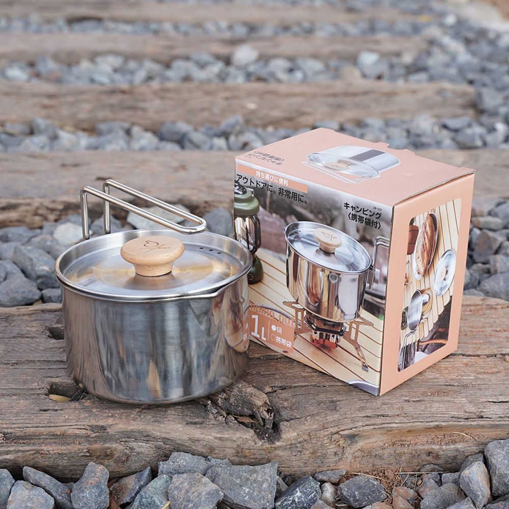 Tool Detachable Outdoor Multifunctional Cookware Teapot Kettle Camping Pot