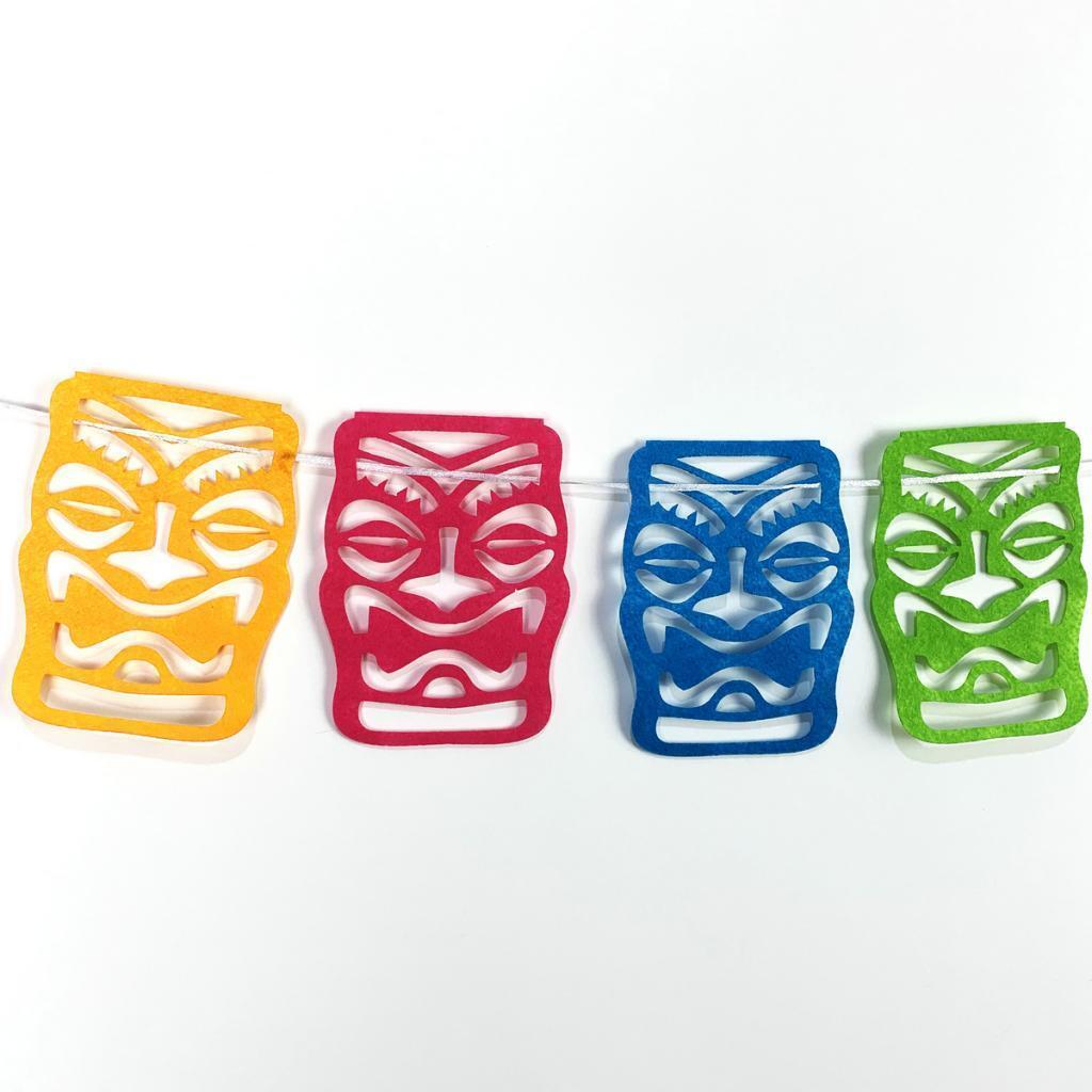 Hawai Bunting Non-Woven Fabric Banner Garland Luau Party Ornaments Favor
