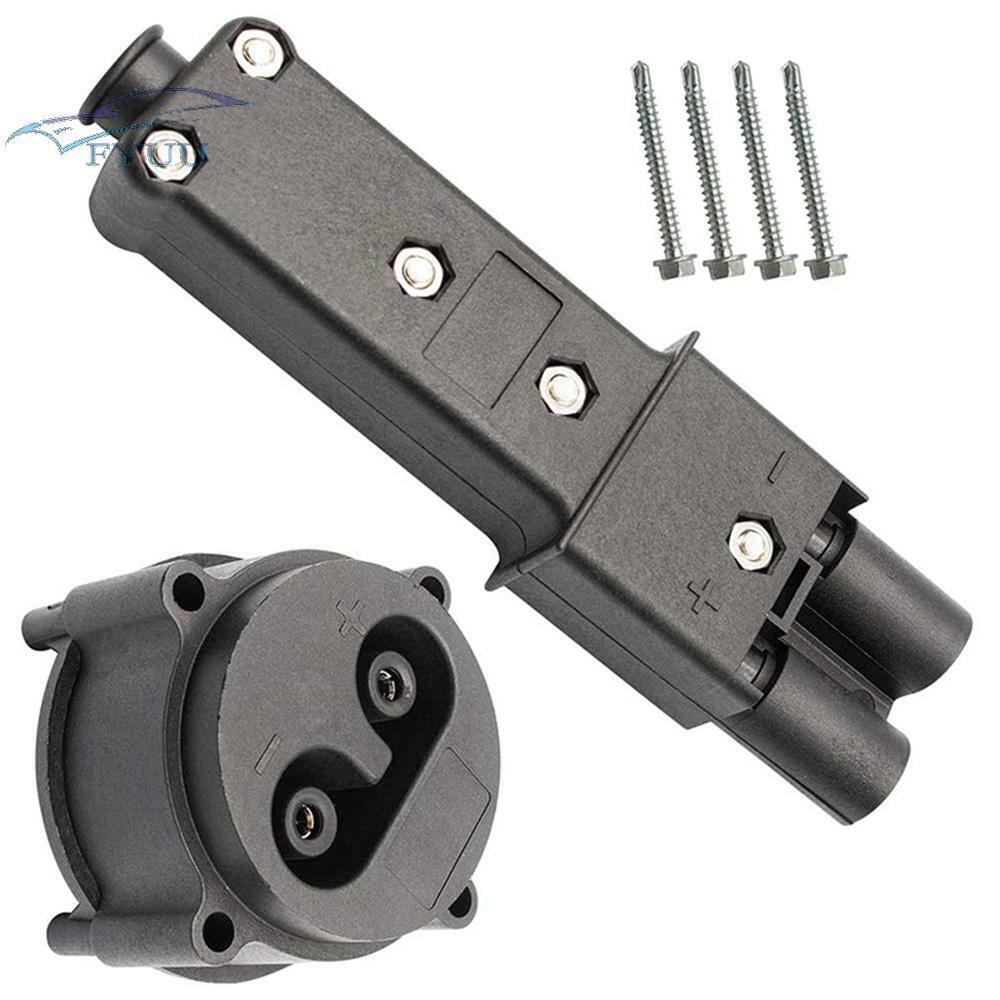 For Yamaha G19 & G22 Electric Golf Carts Charger Plug & Receptable JR1-H6181-02