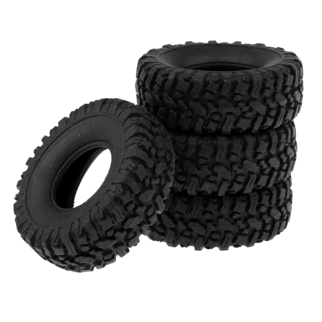 4pcs RC /16 Soft Rubber Tires  For WPL B14 B16 B24 C14 C24 B36